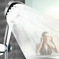 thumbnail image 1 of Pressurized Showerhead, Large Output Sailor Style Handheld Shower Faucet, High Pressure Bathroom Sprayer for Home Use, Professional Water Saving Shower Head for Daily Bathing, by UKHCCC, 1 of 9