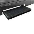 thumbnail image 1 of Prest-O-Fit 2-0050 Jumbo Wraparound + Plus RV Step Rug Black 23 In. Wide, 1 of 5