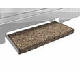 thumbnail image 1 of Prest-O-Fit 2-0051 Jumbo Wraparound + Plus RV Step Rug Brown 23 In. Wide, 1 of 11