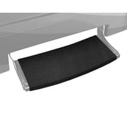 Prest-O-Fit 2-0384 Outrigger Radius XT RV Step Rug Black Onyx 22 In. Wide