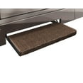 thumbnail image 1 of Prest-O-Fit 2-1050 Jumbo Wraparound + Plus RV Step Rug Espresso Brown 23 In. Wide, 1 of 4