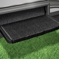 thumbnail image 1 of Prest-O-Fit 2-1072 Wraparound + Plus RV Step Rug Black 20 In. Wide, 1 of 3