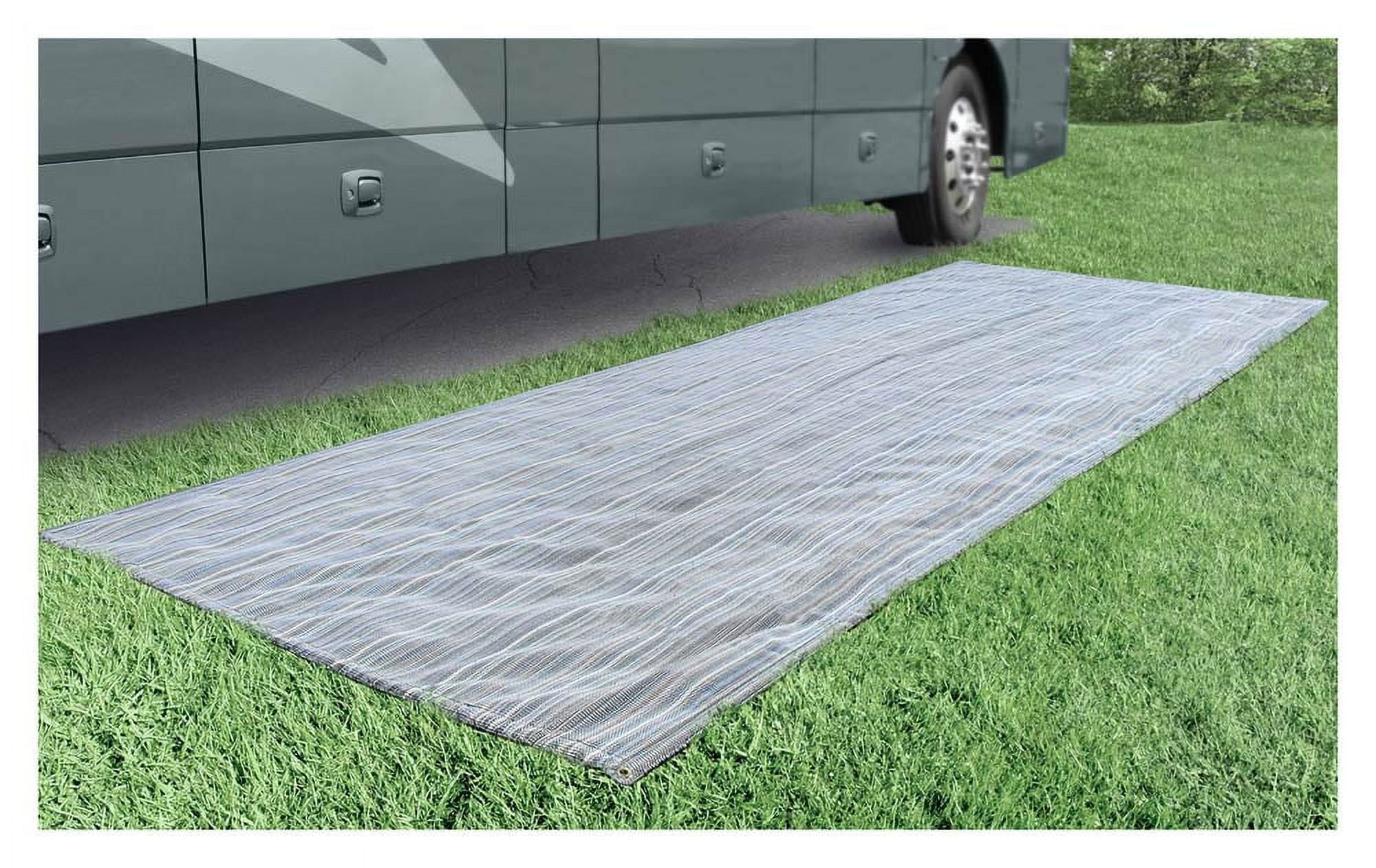 Prest-O-Fit® 2-3031 - Aero-Weave™ 20'W x 7.5'L Santa Fe Brown Polyester Awning  Mat 