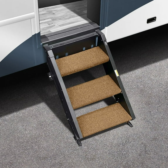 Prestofit 2-0525 Entry Step Rug Trailhead 23-1/2”W Buckskin Brown 3 Pc
