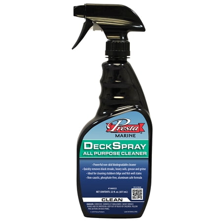 Presta 166022 DeckSpray All Purpose Cleaner for Removing Streaks, Heavy Soils, Grease and Grime - 22 Oz.
