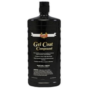 9 Black and Beige Gel Coat Compound 32oz.