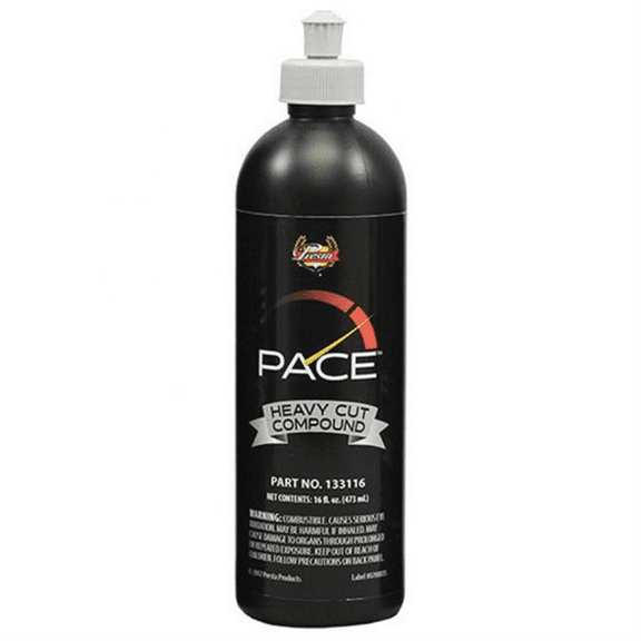 Presta PACE 133132 Heavy Cut Compound, 32 oz Bottle, Gray