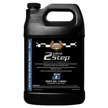 Presta Ultra 2 Step 139001 MaxCut Compound, 1 gal Can, White