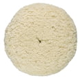 thumbnail image 1 of 8" Ivory Rotary Heavy Cut Buffing Pads, 1 of 2