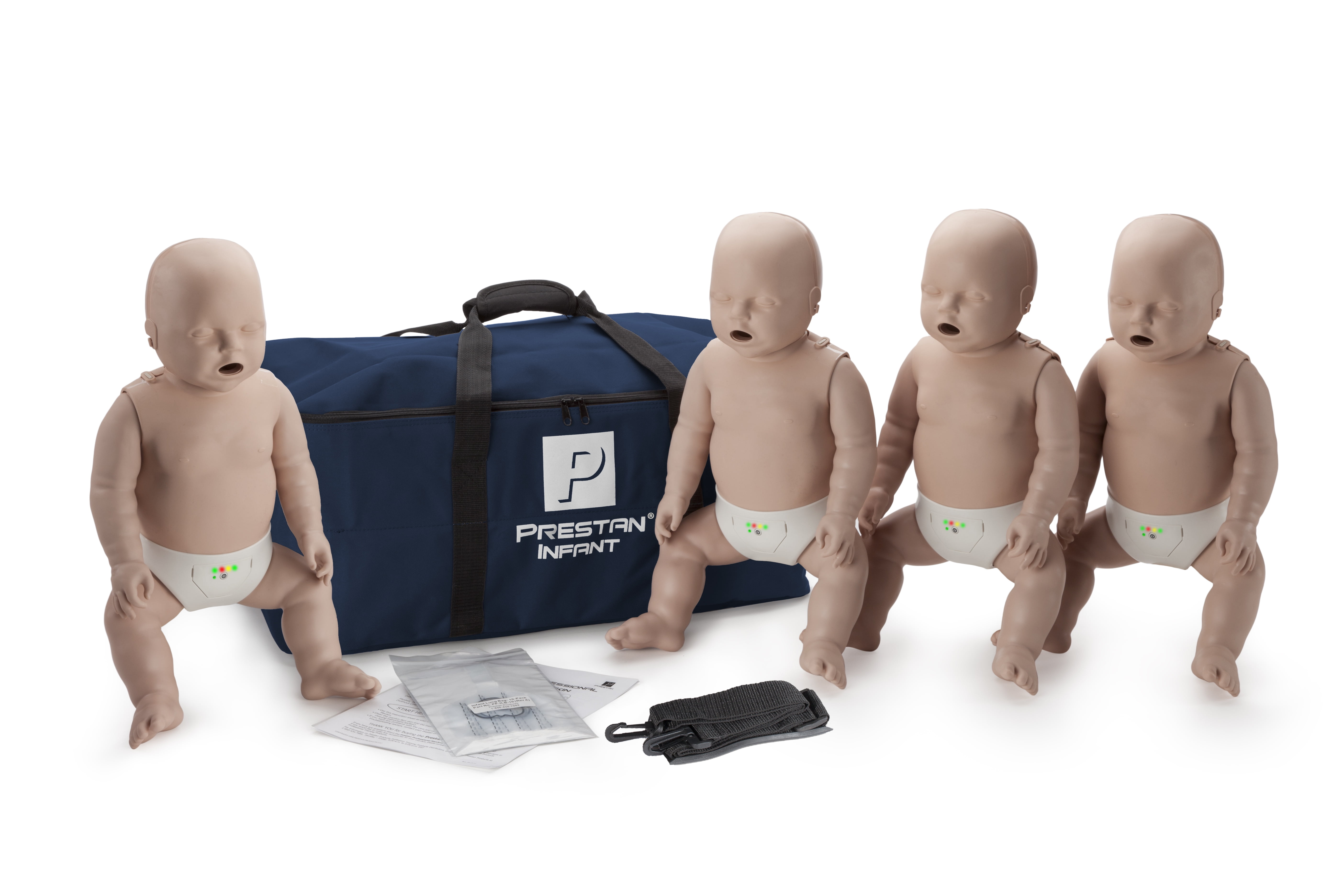 PRESTAN PRODUCTS Prestan Infant CPR Manikin 4 Pack with Medium Skin Tone PP-IM-400-MS
