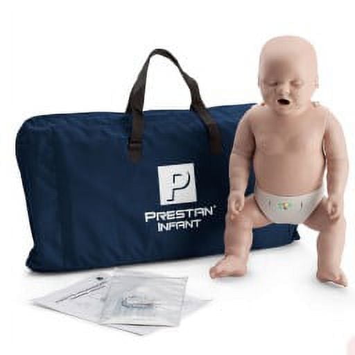 Prestan Single Infant CPR Manikin with CPR Monitor and Medium Skin Tone PP-IM-100M-MS