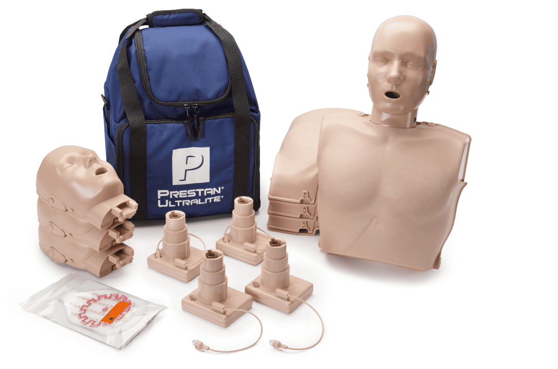 Prestan Ultralite CPR Feedback Diversity Pack First Aid Kit 4 Pack