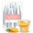 thumbnail image 1 of Prestee 250-Pack Clear Disposable Cups - Durable 9 oz Plastic Water Cups for Party, Events, and Catering - Small Glasses for Wine, Cocktails, and Cold Beverages, 1 of 6