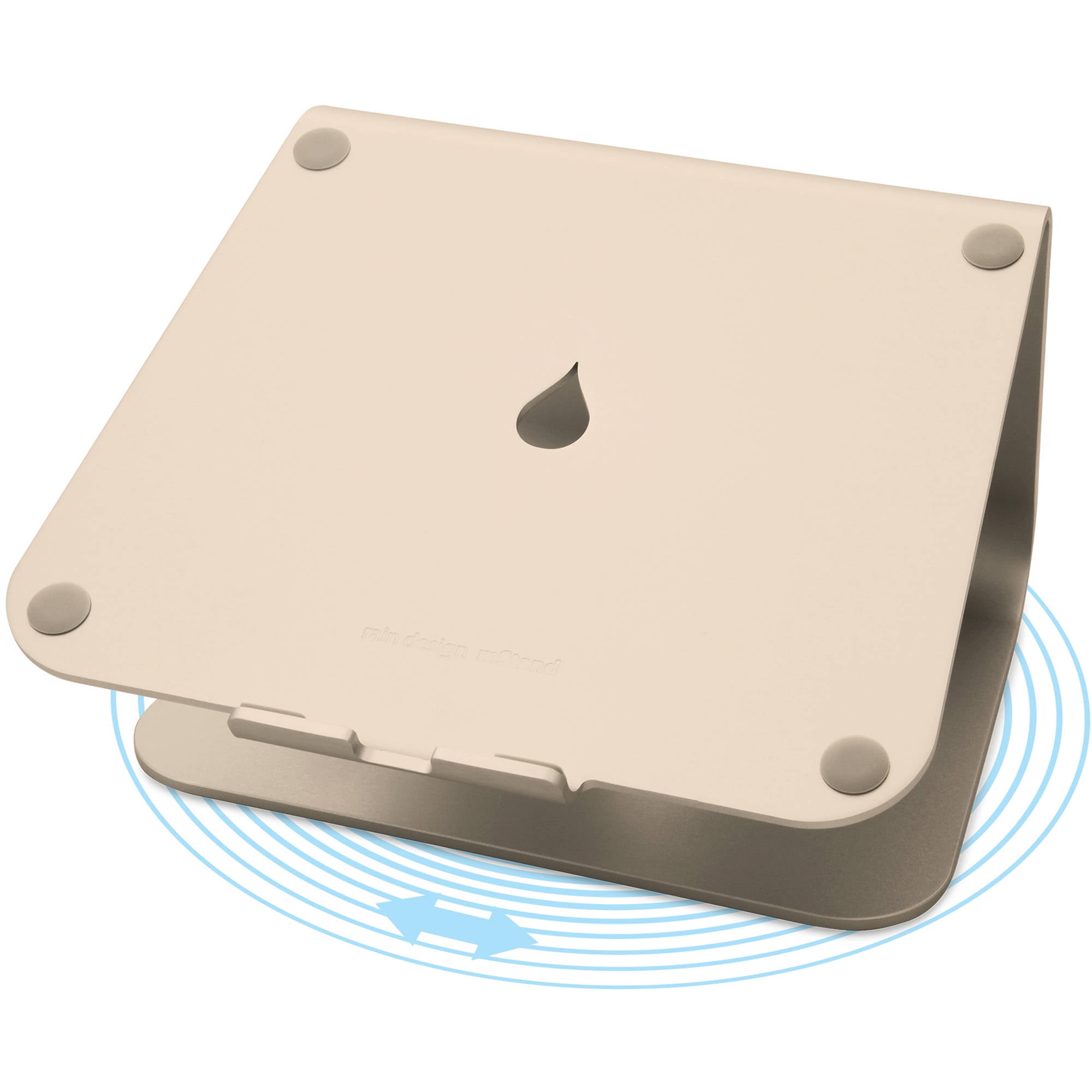 Prestige 10073 Rain Design M-Stand 360 Laptop stand swivel base, gold