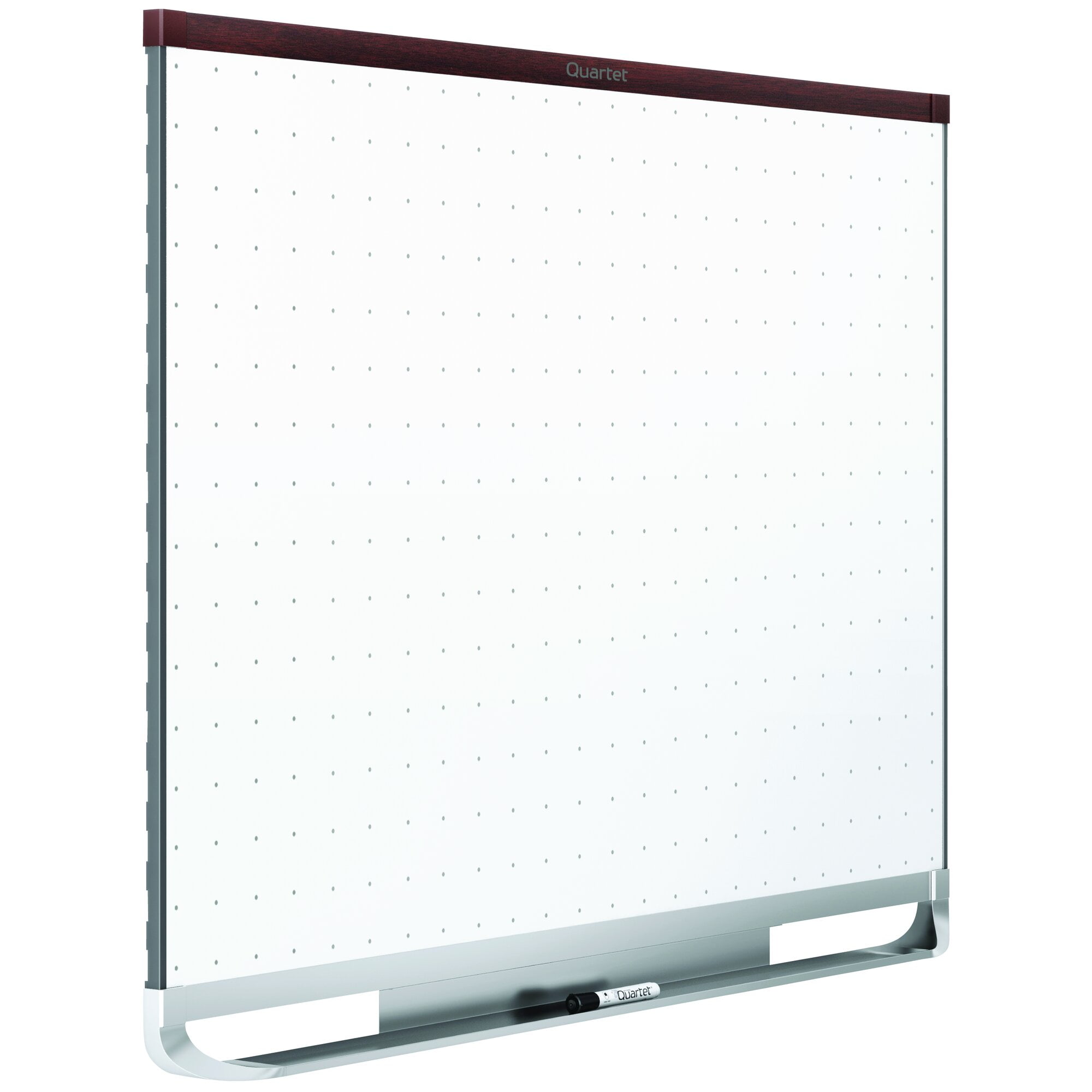 Prestige 2 Total Erase Whiteboard 4 x 3 Mahogany Finish Frame