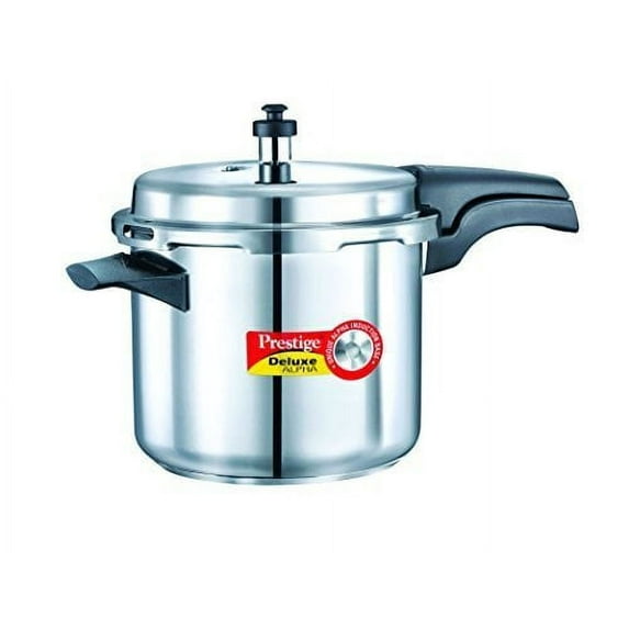 Prestige 3.5L Alpha Svacch Induction Base Stainless Steel Pressure Cooker, 3.5-Liter
