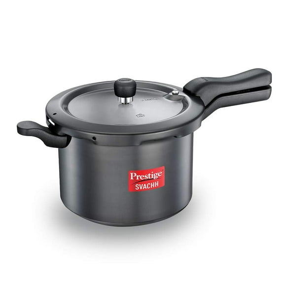 Prestige 5 Litres Svachh Induction Base Outer Lid Hard Anodized Pressure Cooker