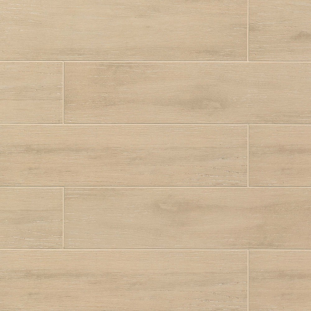 Prestige 6in x 24in Wood Look Porcelain Field Tile in Birch (12 SqFt