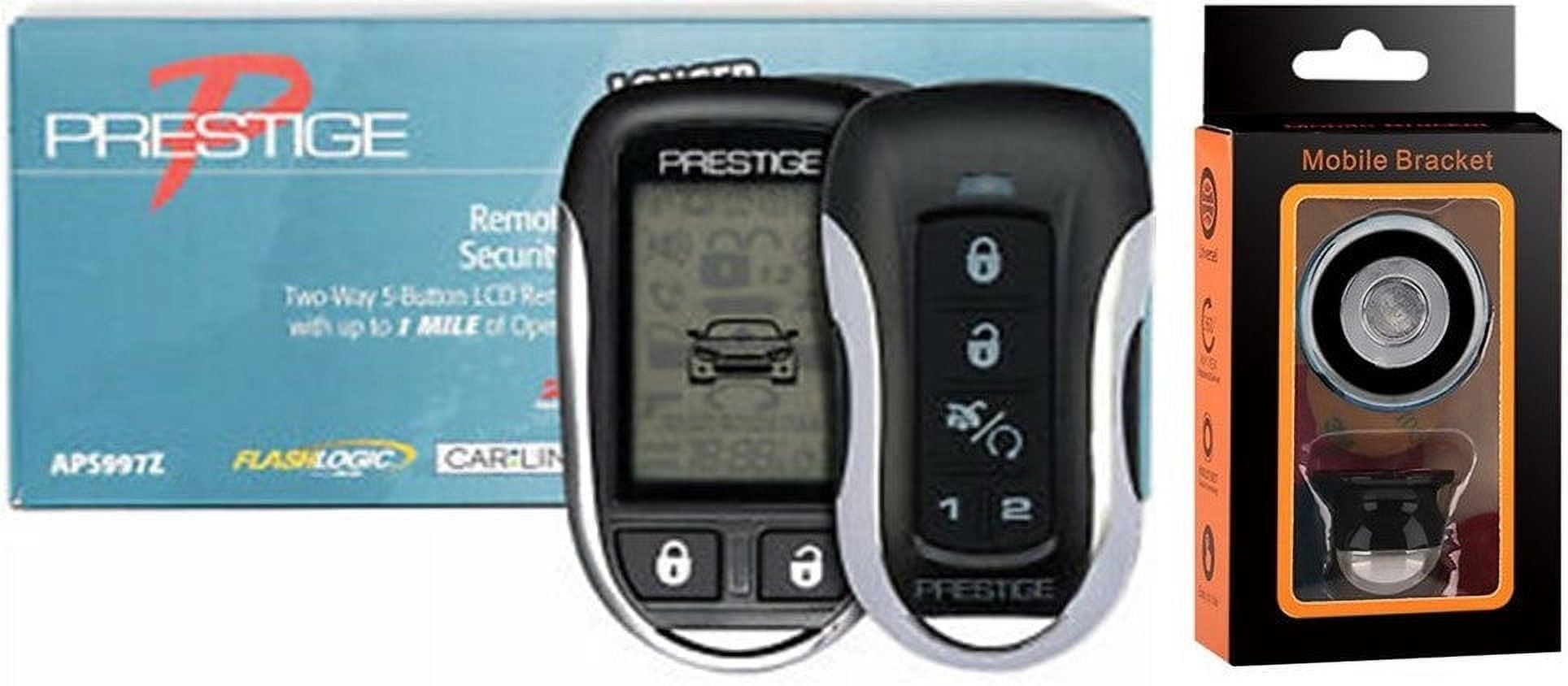 Miles Ria Operating System Prestige APS787Z One-Way Remote Start / Keyless Entry and Security ...