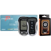 Prestige APS787Z One-Way Remote Start / Keyless Entry and Security System with up to 1 Mile Operating Range + Absolute Magnet Holder
