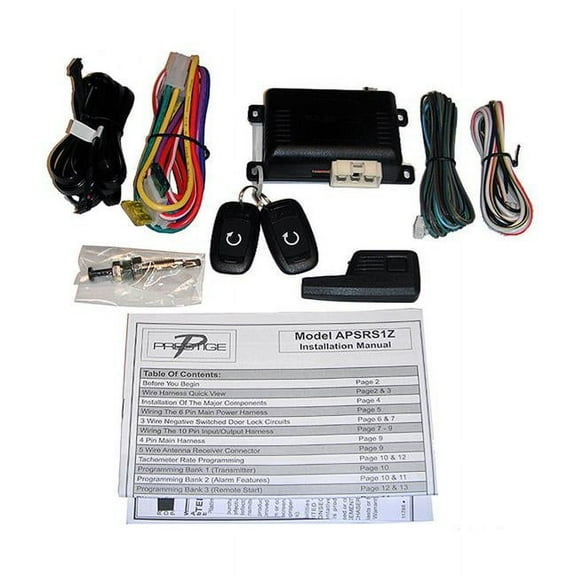 Prestige APSRS1Z 2 Remote Start System Automatic Auto Car Starter