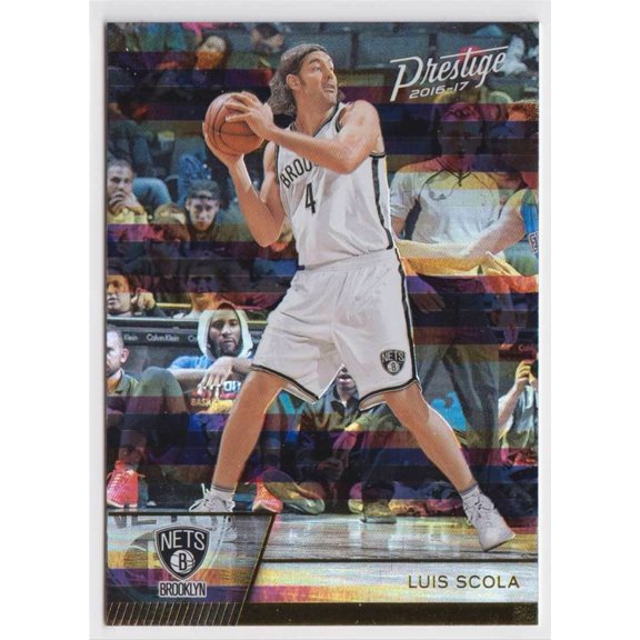 Prestige Base Horizon #90 Panini Parallel Luis Scola Brooklyn Nets NBA Basketball Card Brooklyn Nets NBA Basketball Trading Card