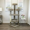 thumbnail image 1 of Prestige Cat Trees 65-in Cat Tree & Condo Scratching Post Tower, 1 of 5