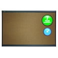 thumbnail image 1 of Quartet Prestige Colored Cork Board - 24" Height X 36" Width - Cork Surface (B243G), 1 of 6