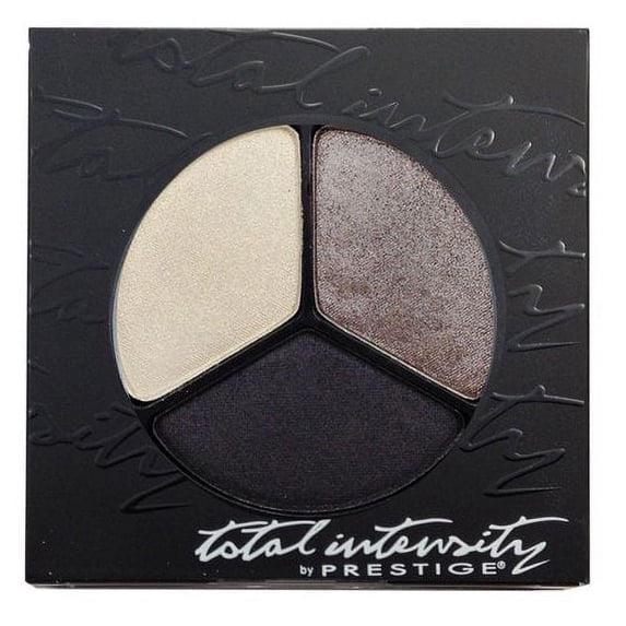 Prestige Cosmetics Total Intensity Bold Trio Eyeshadow, Smoke and Mirrors, 0.09 Ounce