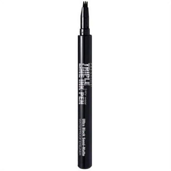 Prestige Cosmetics Triple Line Ink Pen, Ultra Black, .03 Ounce