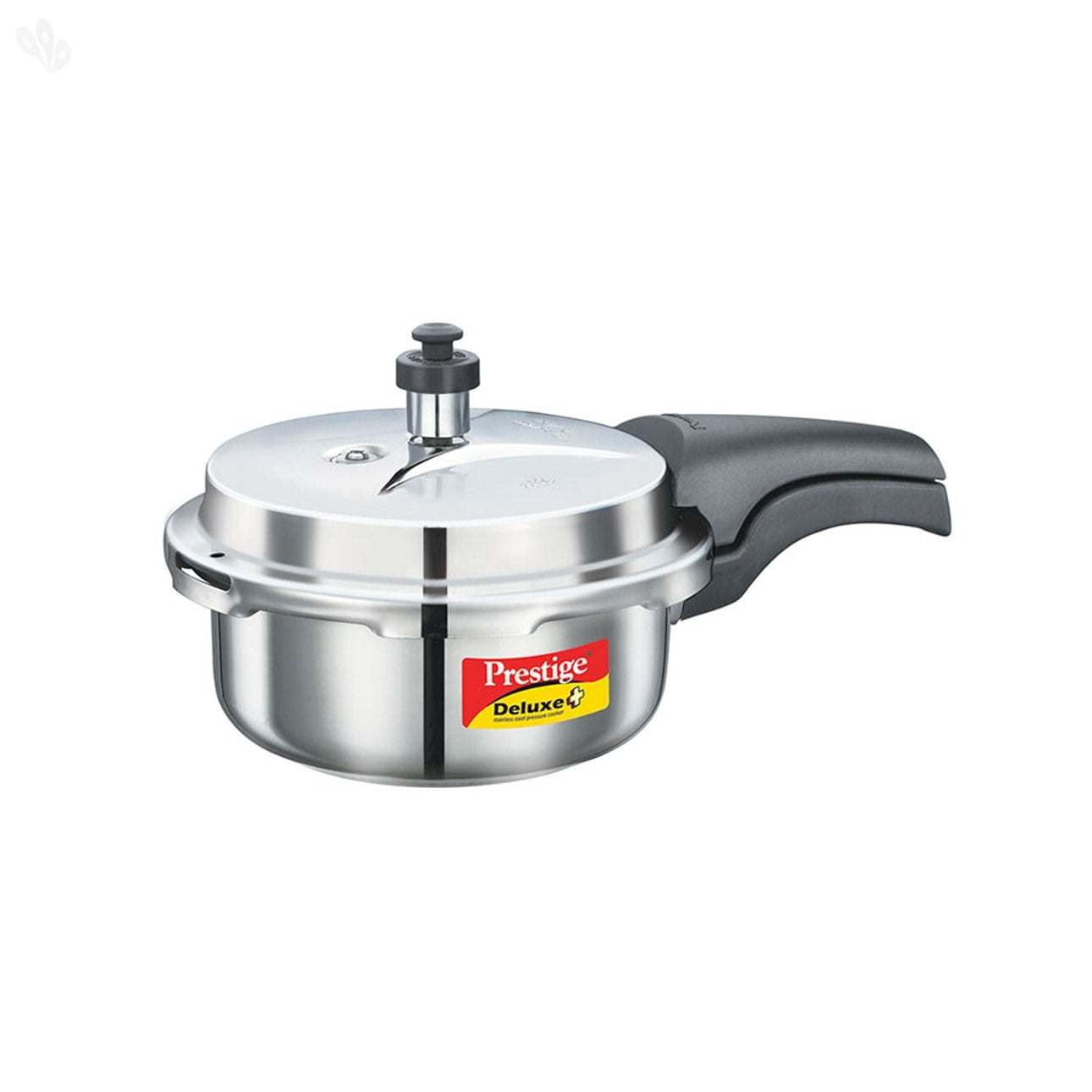 Prestige Deluxe Alpha Stainless Steel Pressure Cooker, 2 Liters/2.11 Quarts