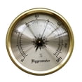 thumbnail image 1 of Prestige Import Group Analog Brass Frame Hygrometer Gauge for Humidity, 1 of 3