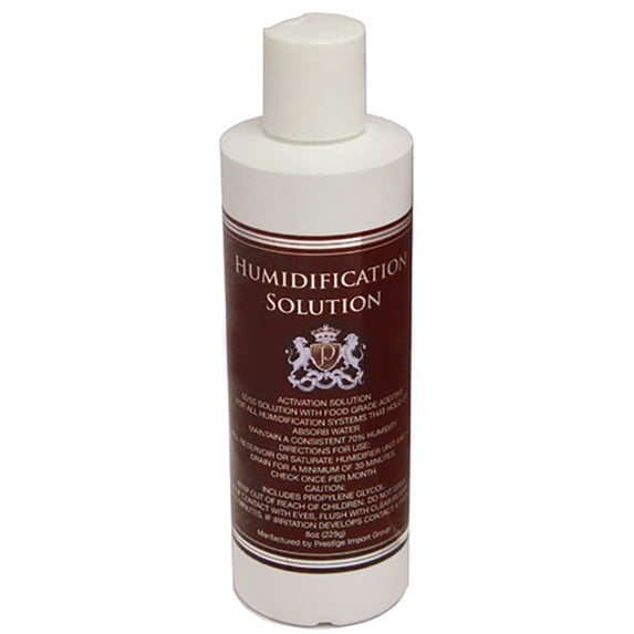 Prestige Import Group Propylene Glycol Humidor Activator Solution - 8 oz. Bottle - 1 Pack