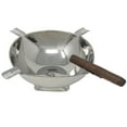 thumbnail image 1 of Prestige Import Group Smokin Ash Quadrangle Desktop Cigar Ashtray Bowl - Color: Stainless Steel, 1 of 5