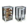 thumbnail image 1 of Prestige Import Group - The Diamond Plate & Glass Sides Countertop Display Humidor - Capacity: 250 - Color: Polished Metal & Glass, 1 of 8