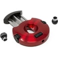thumbnail image 1 of Prestige Import Group XoticEdge Xceed V-Cut & Punch-Cut Combination Metal Stainless Steel Blades Cigar Cutter - Red, 1 of 7