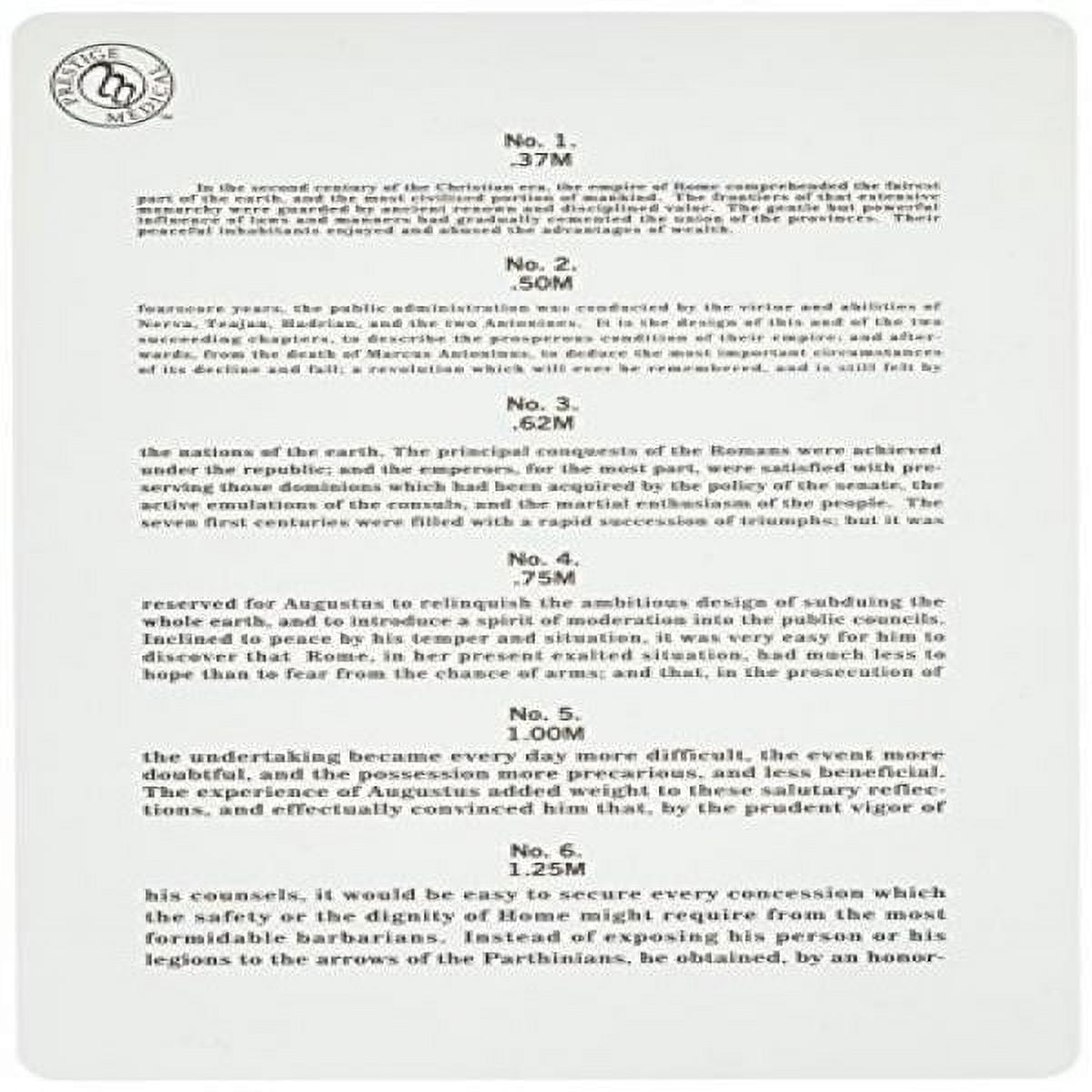 Prestige Medical Jaeger Eye Chart, 0.60 Ounce - Walmart.com prestige-medical-jaeger-eye-chart-0-60-ounce-walmart-com