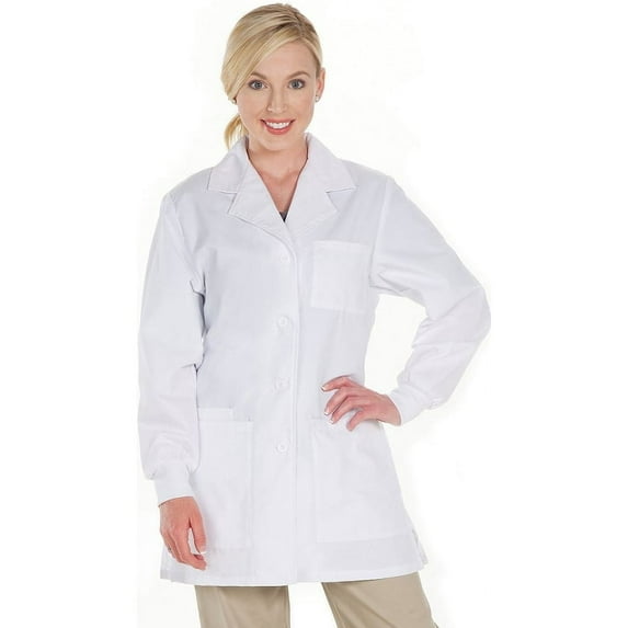 Prestige Medical Women's Belted Back 32"; Fashion Lab Coat