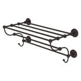 thumbnail image 1 of Prestige Monte Carlo Collection Train Rack Towel Shelf - Antique Bronze / 24 Inch, 1 of 11