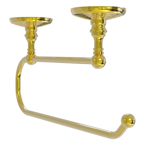 Prestige Monte Carlo Under Cabinet Paper Towel Holder - Polished Brass