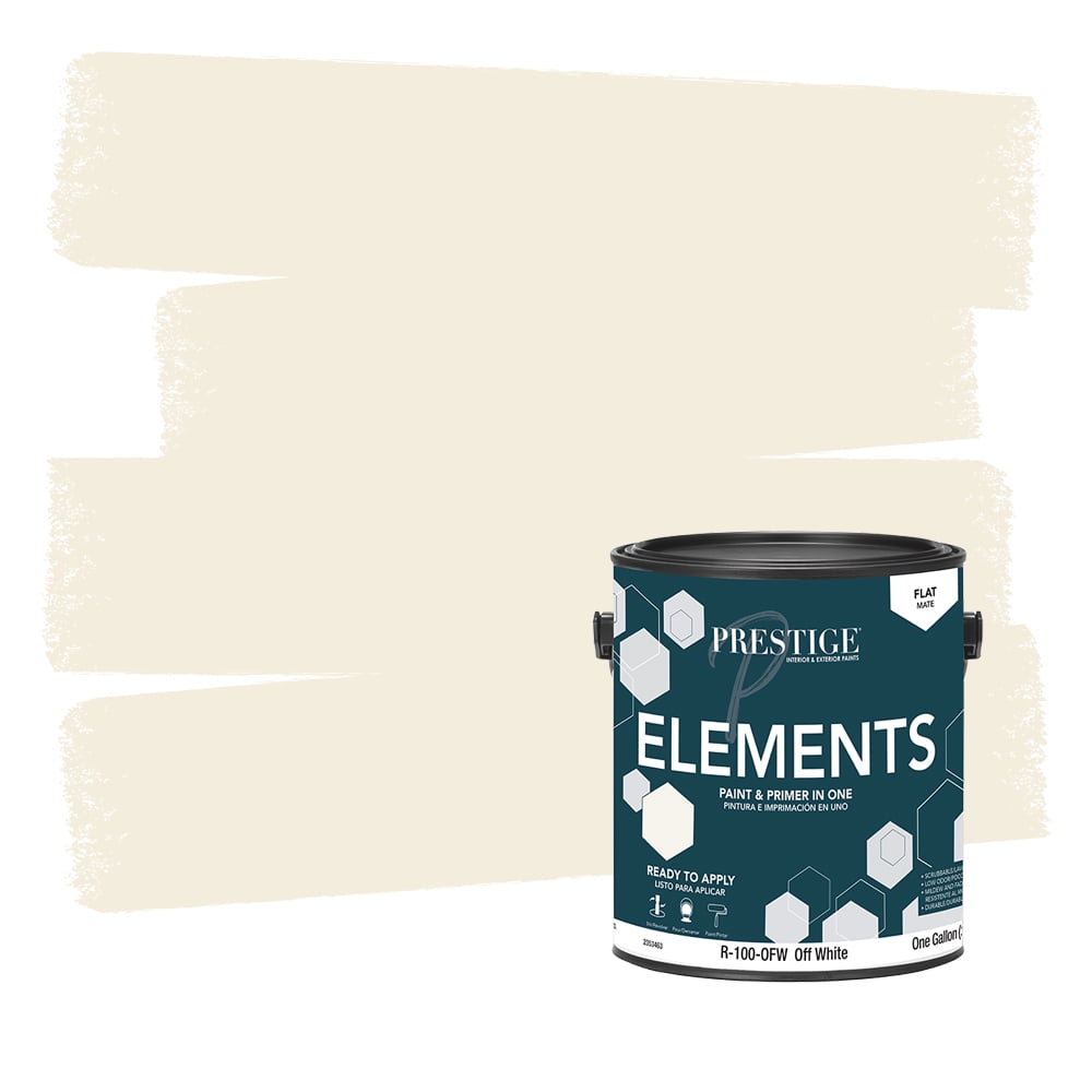 Prestige Paints Elements Interior Paint and Primer in One, Flat, 1