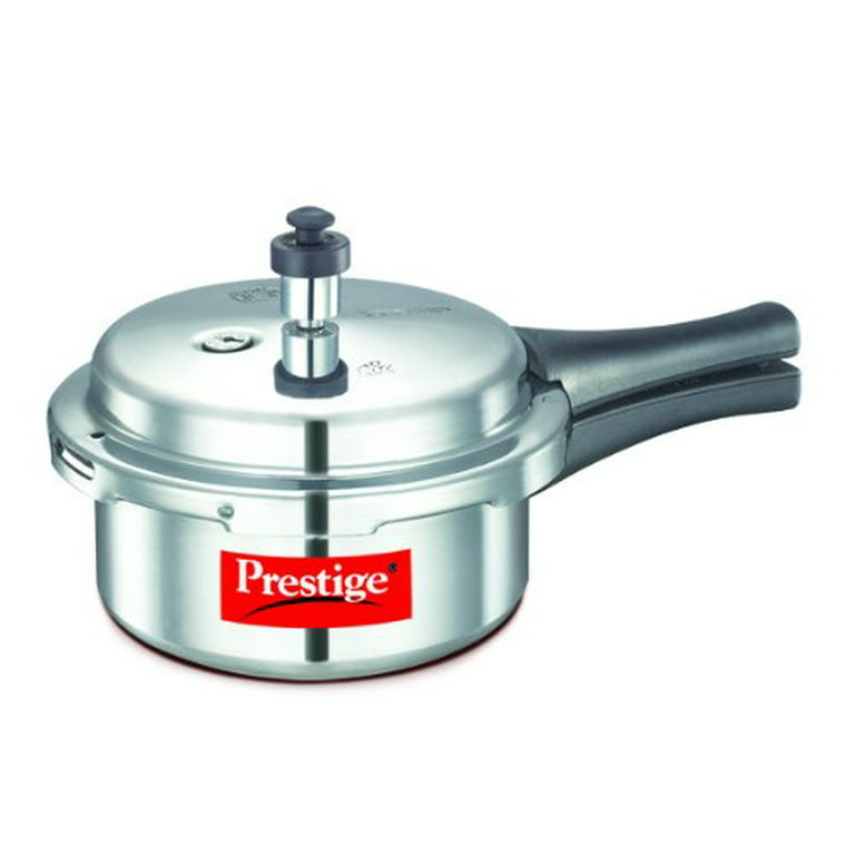 Prestige Popular Aluminium Pressure Cooker, 2 Liters 