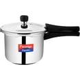 thumbnail image 1 of Prestige Popular Stainless Steel Pressure Cooker, 3 litres, 1 of 5