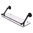 thumbnail image 1 of Prestige Que New 24 Inch Floating Glass Shelf with Gallery Rail, 1 of 1