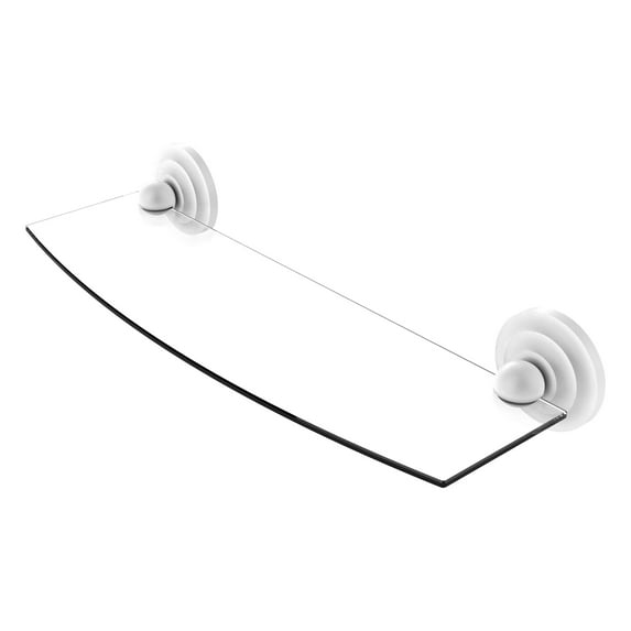 Prestige Que New Collection 18 Inch Glass Shelf