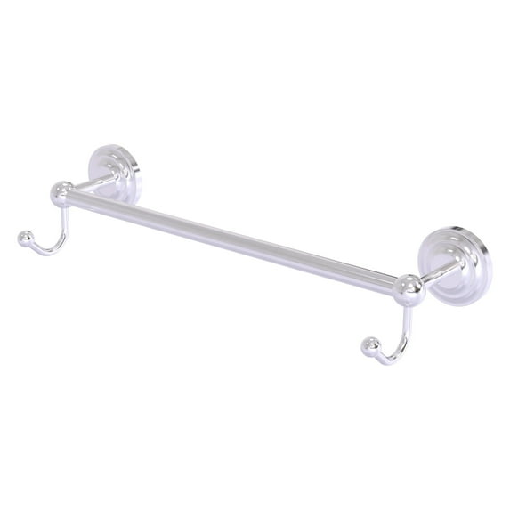 Prestige Que New Collection 24 Inch Towel Bar with Integrated Hooks