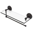 thumbnail image 1 of Prestige Que New Collection Paper Towel Holder with Glass Shelf - Venetian Bronze / 16 Inch, 1 of 3