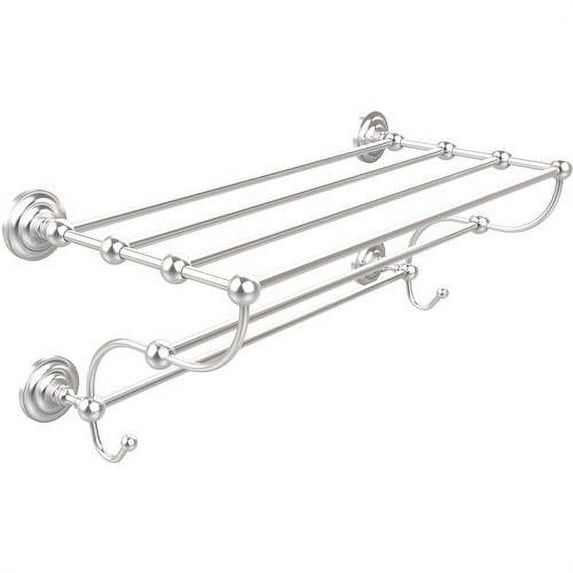 Prestige Que New Collection Train Rack Towel Shelf - Satin Chrome / 24 Inch