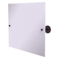 thumbnail image 1 of Prestige Que New Frameless Landscape Rectangular Tilt Mirror with Beveled Edge in Antique Bronze, 1 of 2