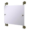 thumbnail image 1 of Prestige Que New Landscape Rectangular Frameless Rail Mounted Mirror, 1 of 2
